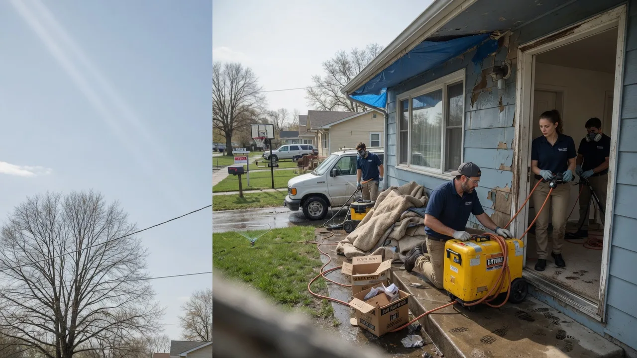 Basement Flood Cleanup in Junction City, KS near me